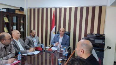 اجتماع موسع لوكيل وزارة التموين بكفر الشيخ لمتابعة الاستعدادات النهائية لموسم توريد الأقماح 2026 وتشديد الرقابة على الأسواق