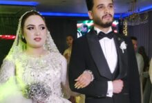 ليلة من ألف ليلة.. زفاف دينا مبارك والسيد النجار بقاعة مليكة