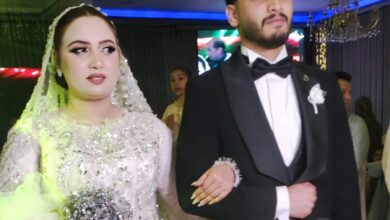 ليلة من ألف ليلة.. زفاف دينا مبارك والسيد النجار بقاعة مليكة